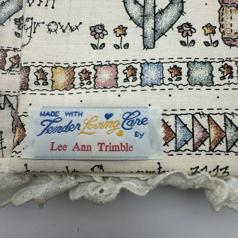 1997 Peace Creek Angel Collection Wrapped 3‎ Ring Binder Cotton Sew Quilt Craft